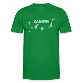CANARY - Men's Functional T-Shirt - kelly green - Front - AI Model Male 178 dark (178cm)