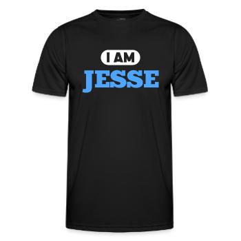 Jesse Name Saying für stolze Jesses - Männer Funktions-T-Shirt - Schwarz - Vorne - AI Model Male 178 dark (178cm)