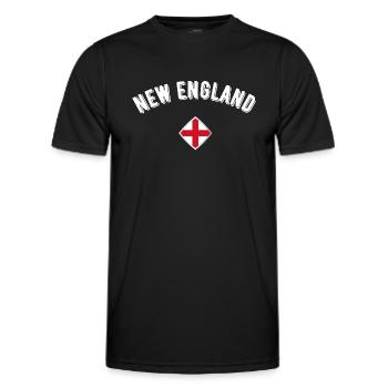 new england - T-shirt sport Homme - noir - Devant - AI Model Male 178 dark (178cm)