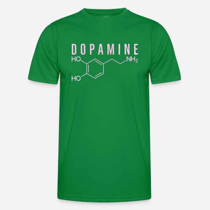 Molécule de dopamine T-shirt sport Homme