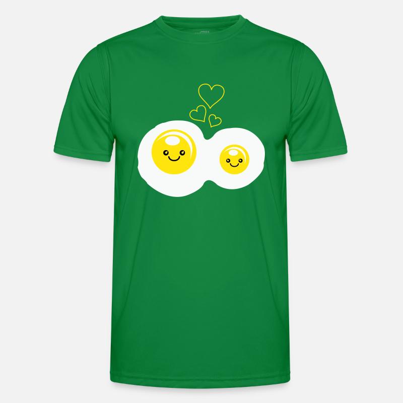 Fried Eggs Love Men's Functional T-Shirt