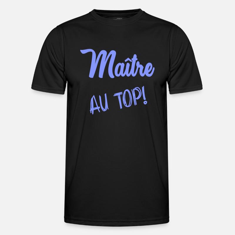 MASTER - Men's Functional T-Shirt - black