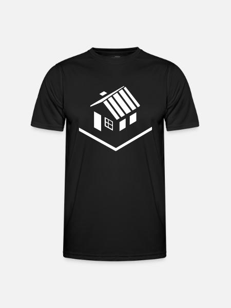 House Property Icon - Men's Functional T-Shirt - black