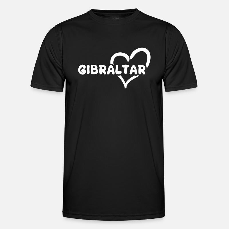 Gift for Gibraltar - Men's Functional T-Shirt - black