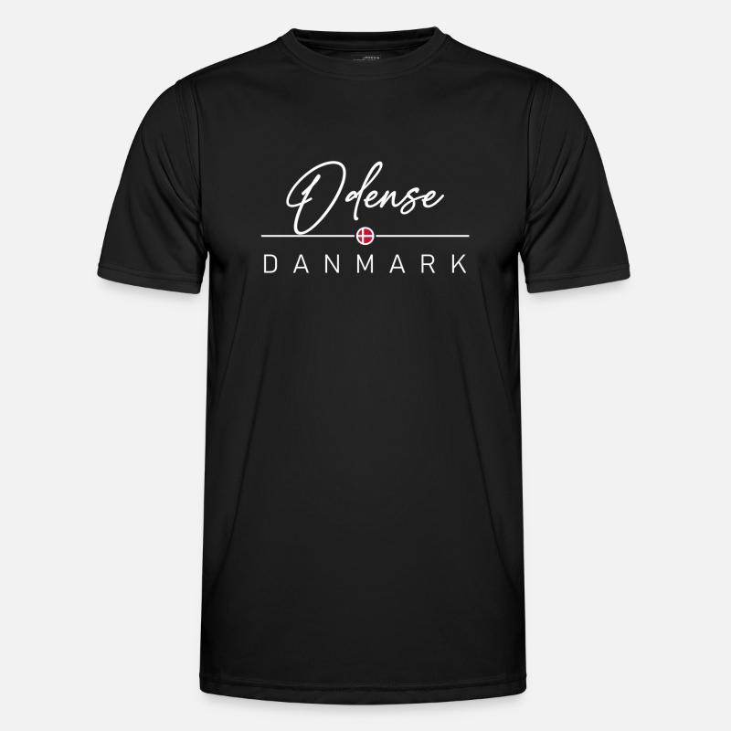 Dänemark - Odense - Danmark - Denmark - Men's Functional T-Shirt - black