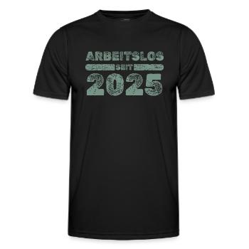 2025 2025 - T-shirt sport Homme - noir - Devant - AI Model Male 178 dark (178cm)