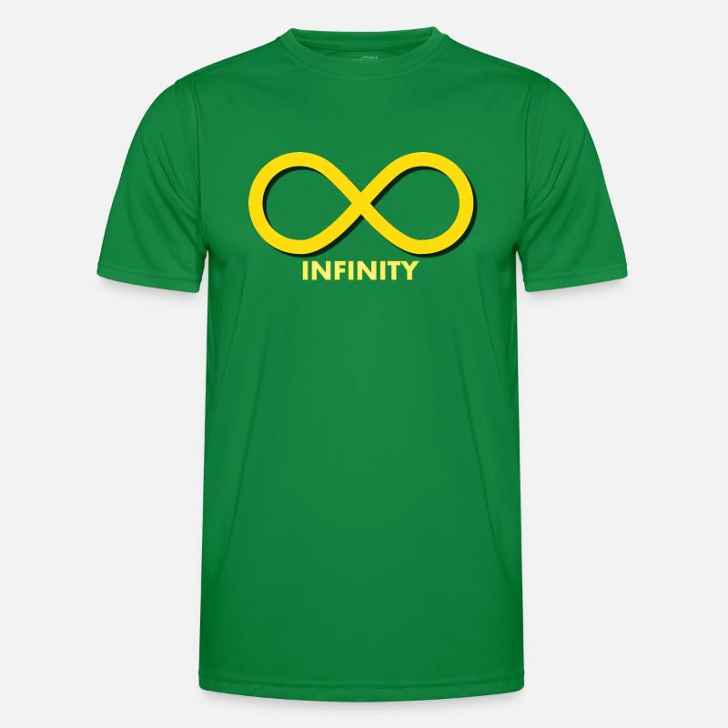 INFINITY YELLOW Men's Functional T-Shirt