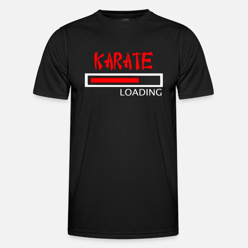 karate loading - Men's Functional T-Shirt - black