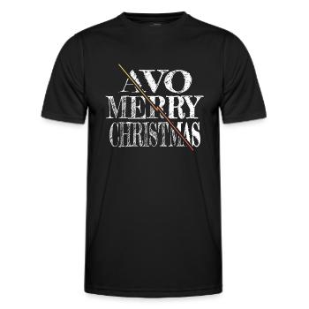 Couples Geek present bedroom Bubaprints - Men's Functional T-Shirt - black - Front - AI Model Male 178 dark (178cm)