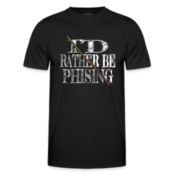 bday hack out hacking coder funny statement - Men's Functional T-Shirt - black - Front - AI Model Male 178 dark (178cm)