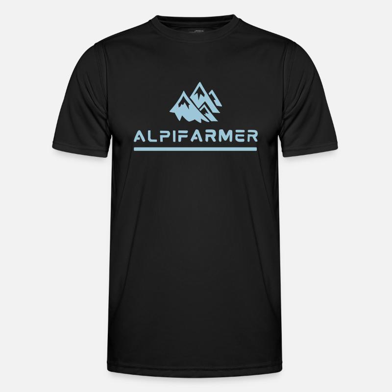 Alpifarmer - Men's Functional T-Shirt - black