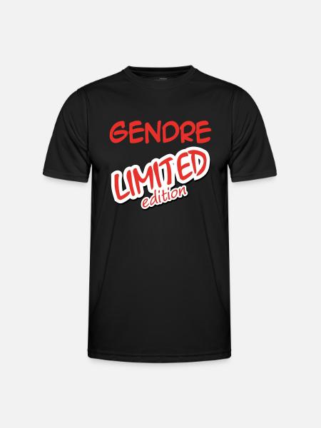 GENDRE LIMITED EDITION - Men's Functional T-Shirt - black