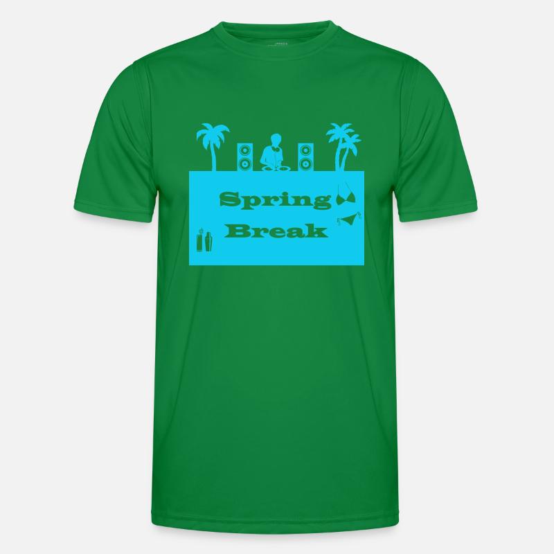 spring break bleu clair T-shirt sport Homme