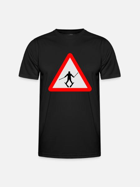 Ski - Men's Functional T-Shirt - black