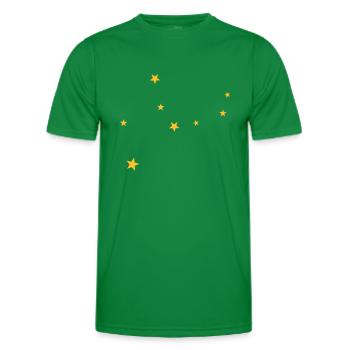 Virgo constellation - Men's Functional T-Shirt - kelly green - Front - AI Model Male 178 dark (178cm)