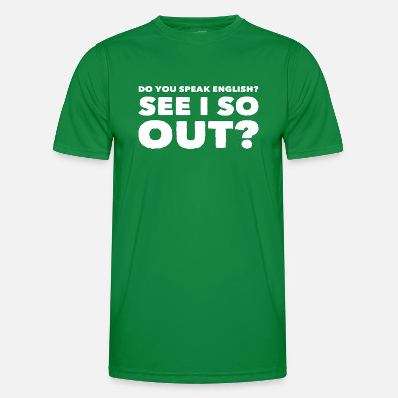 witziger Spruch Männer Funktions-T-Shirt