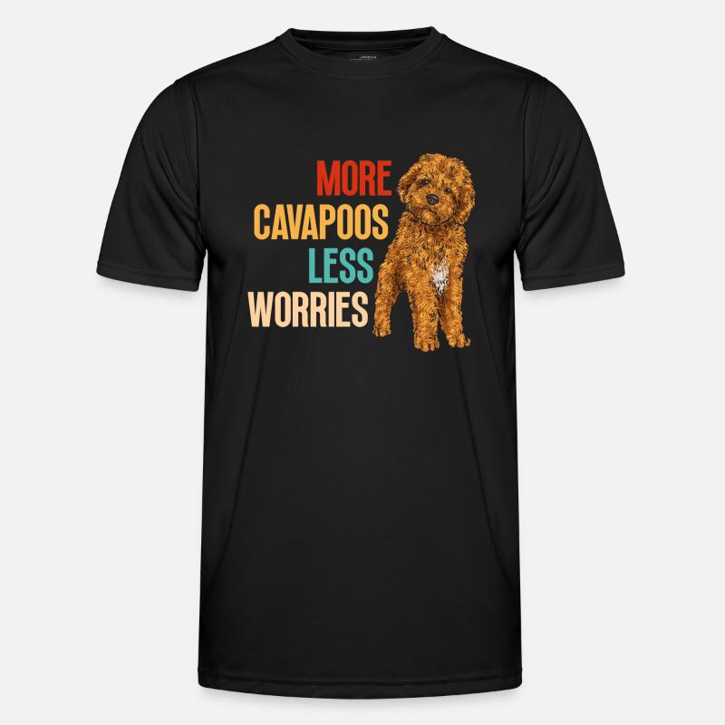 Cavapoo Cavoodle Capoodle Hund Männer Funktions-T-Shirt