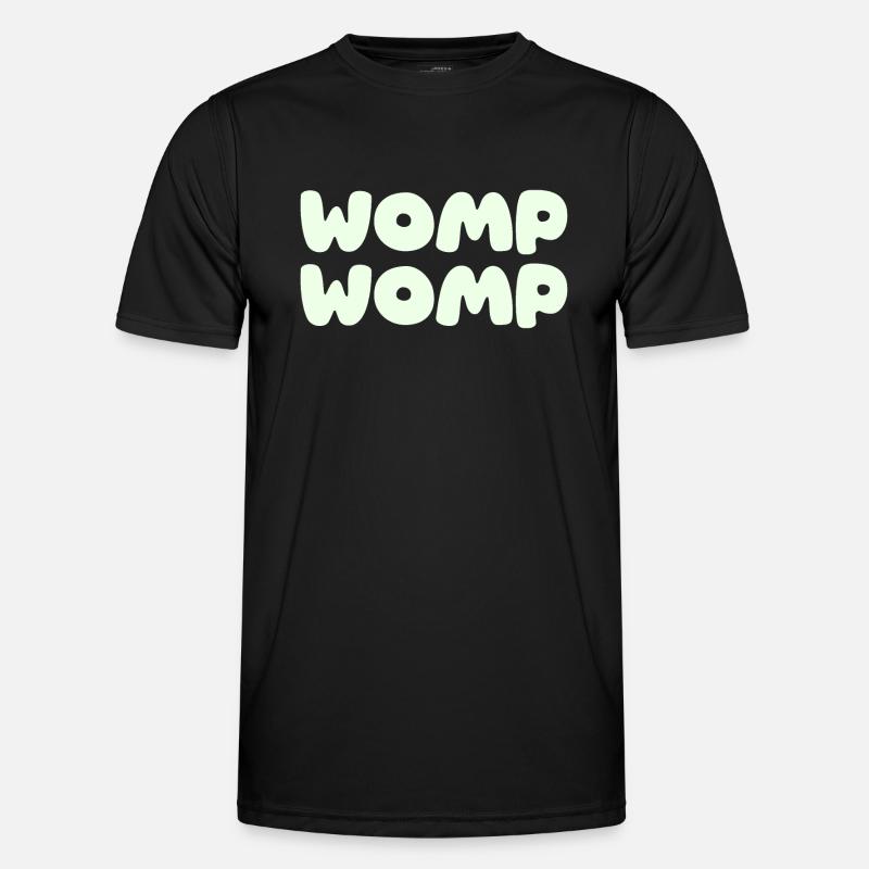 Womp Womp - mint green - Men's Functional T-Shirt - black