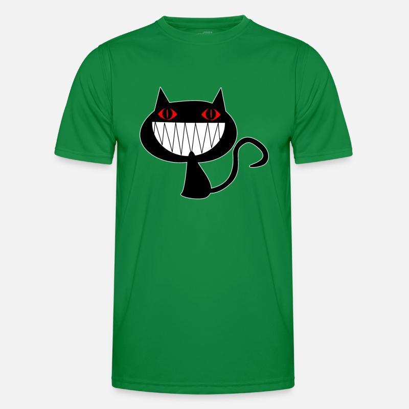 psycho cat Men's Functional T-Shirt