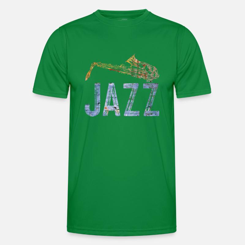Jazz Männer Funktions-T-Shirt