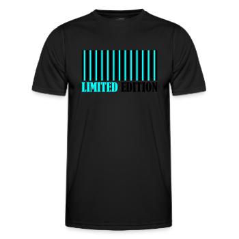 Barcode Limited Edition - Men's Functional T-Shirt - black - Front - AI Model Male 178 dark (178cm)