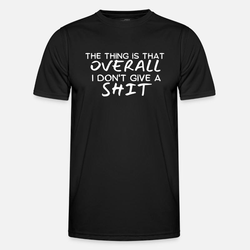 Das Ding - Männer Funktions-T-Shirt - Schwarz