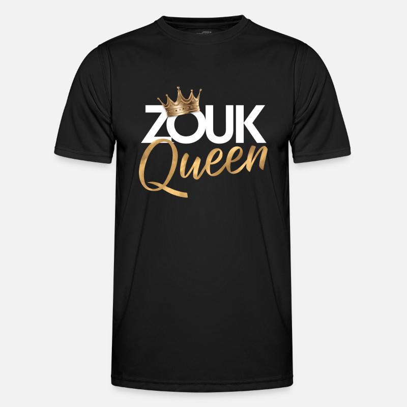 Zouk-Tanz-Geschenk - Männer Funktions-T-Shirt - Schwarz