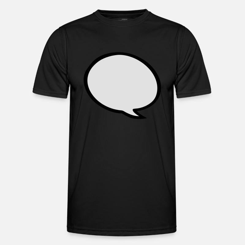 speech bubble Men's Functional T-Shirt