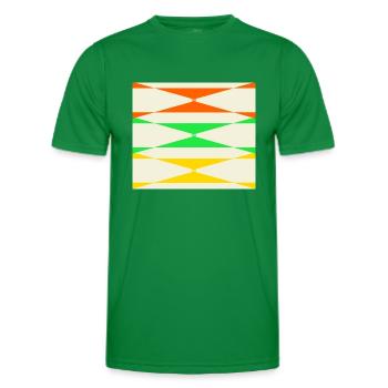 Coin couleur - T-shirt sport Homme - vert - Devant - AI Model Male 178 dark (178cm)