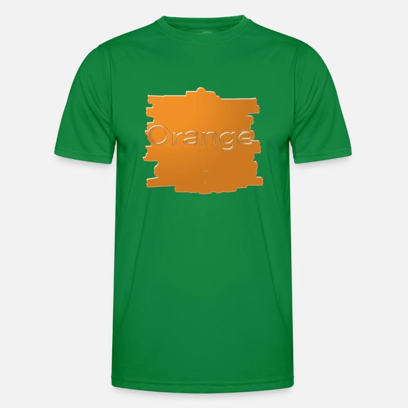 Orange Men's Functional T-Shirt