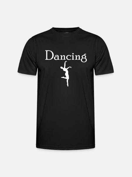 Dancing Dance Music - Men's Functional T-Shirt - black
