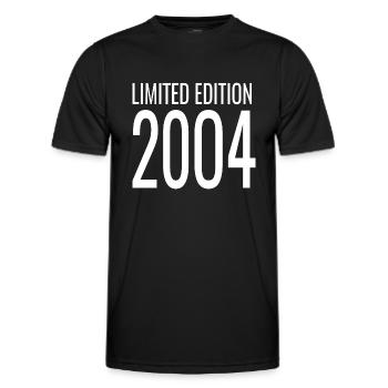 20. Geburtstag Geschenkidee 2004 - Männer Funktions-T-Shirt - Schwarz - Vorne - AI Model Male 178 dark (178cm)