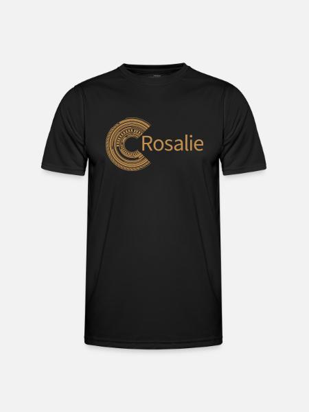 For Rosalie - Men's Functional T-Shirt - black