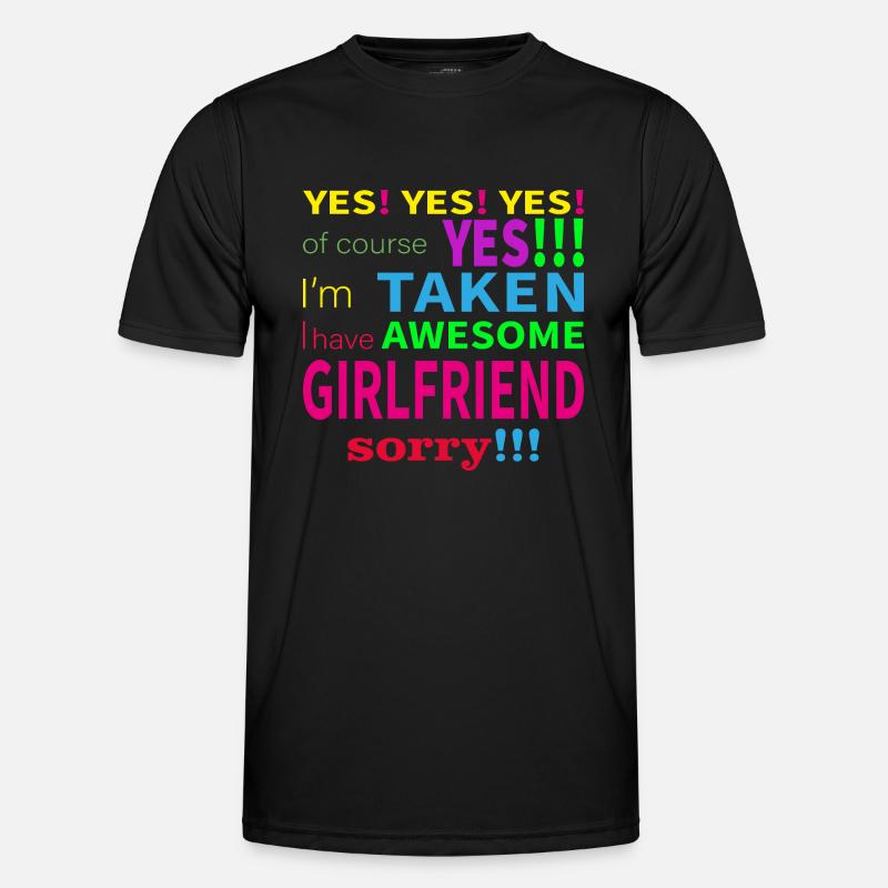 copine T-shirt sport Homme