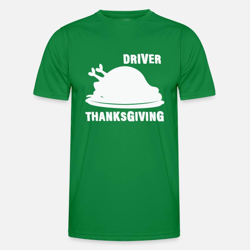 Driver Thanksgiving Turkey Dinner Männer Funktions-T-Shirt