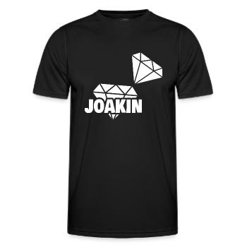 Kostbar Joakin - Männer Funktions-T-Shirt - Schwarz - Vorne - AI Model Male 178 dark (178cm)