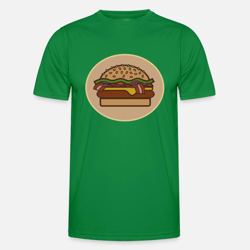cheeseburger Men's Functional T-Shirt