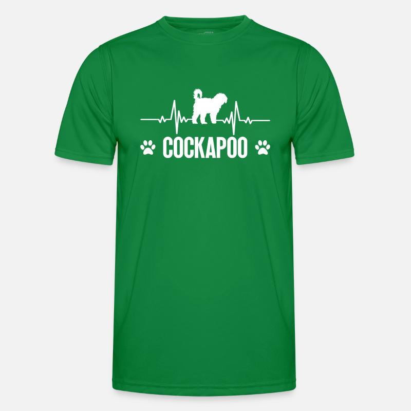 Cockapoo Hund Männer Funktions-T-Shirt