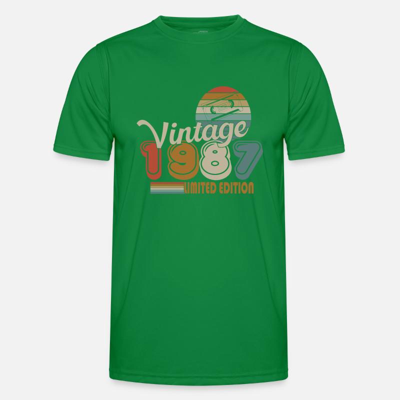 1987 Männer Funktions-T-Shirt
