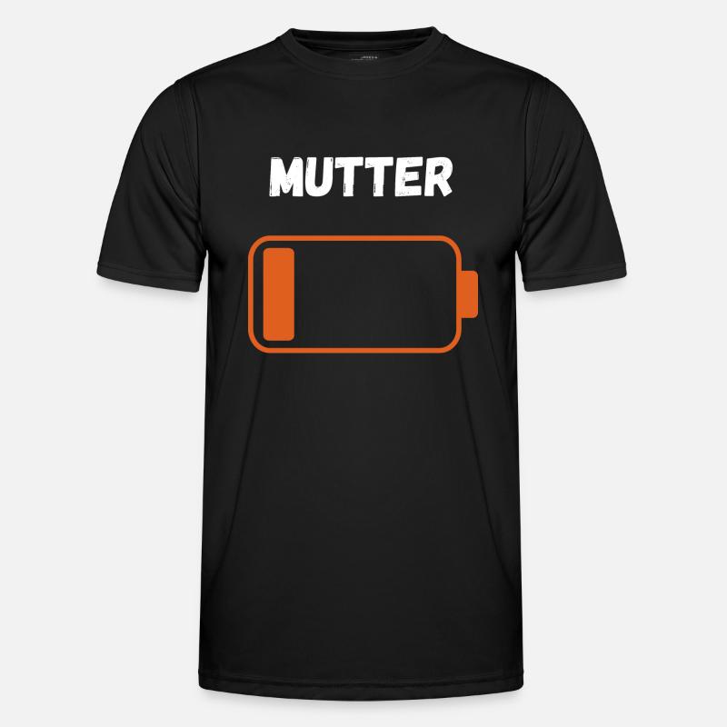 Mutter auf Reserve Männer Funktions-T-Shirt