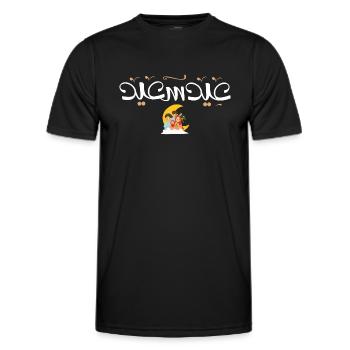 Islam Eid Mubarak - Men's Functional T-Shirt - black - Front - AI Model Male 178 dark (178cm)