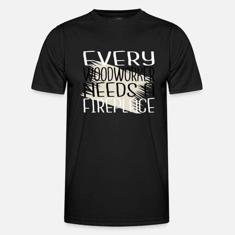 john carpenter tshirts carpenter joke statement - Männer Funktions-T-Shirt - Schwarz