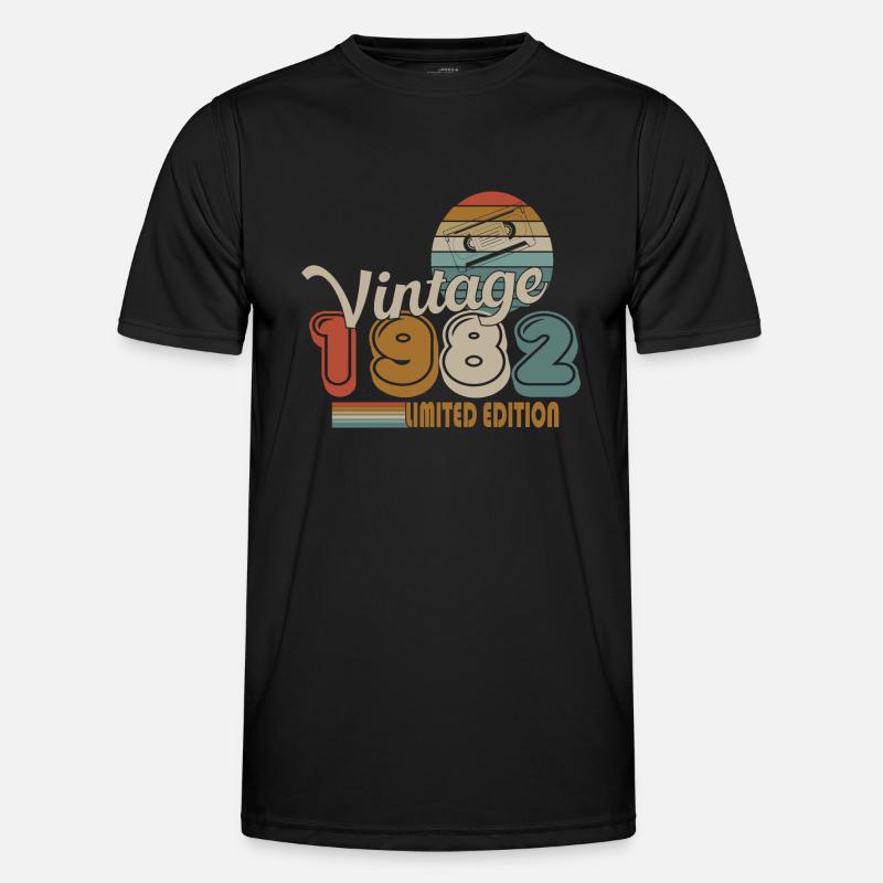1982 - Men's Functional T-Shirt - black