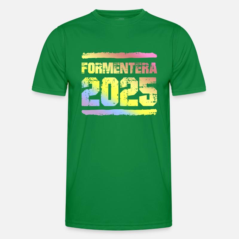 Formentera 2025 Multicoloured Men's Functional T-Shirt
