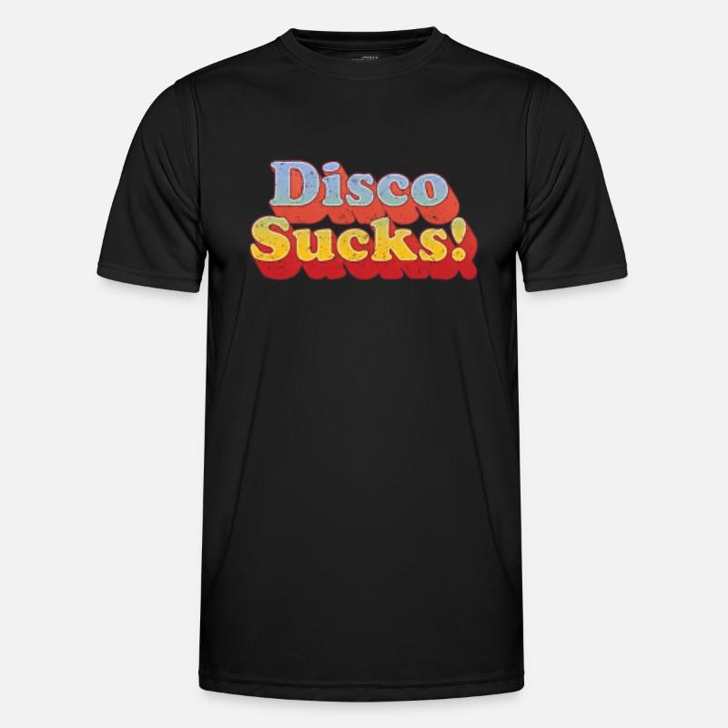 disco suce rétro T-shirt sport Homme