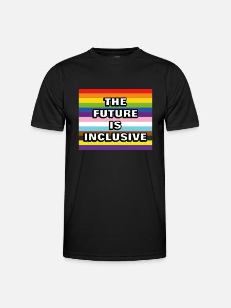 THE FUTURE IS INCLUSIVE - Men's Functional T-Shirt - black