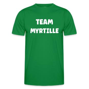Team Myrtille - T-shirt sport Homme - vert - Devant - AI Model Male 178 dark (178cm)