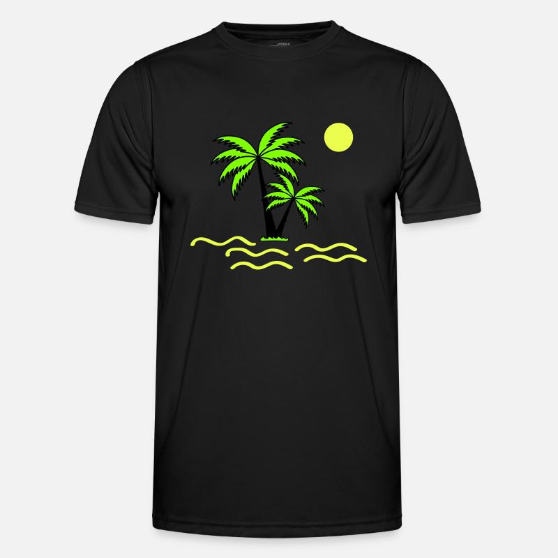 Palm trees Men's Functional T-Shirt