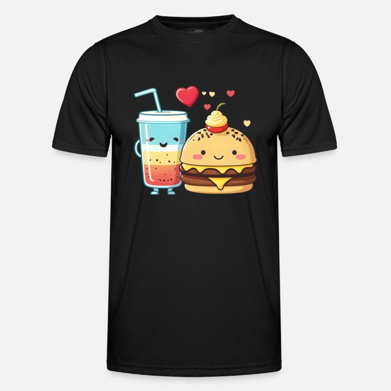 süße Freundschaft Männer Funktions-T-Shirt