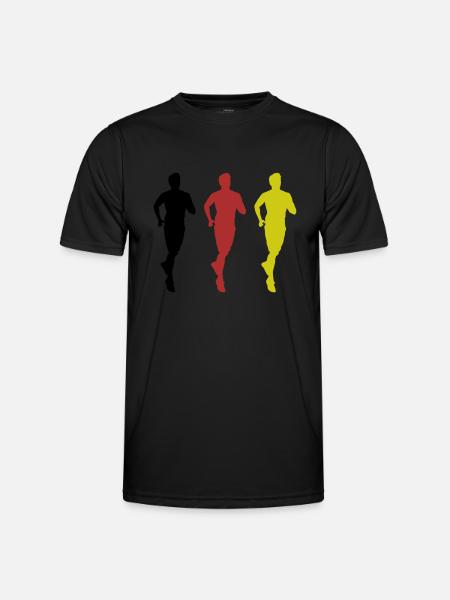 Jogging Germany - Men's Functional T-Shirt - black